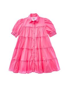 Мини-платье Little Peixoto Lola, розовый