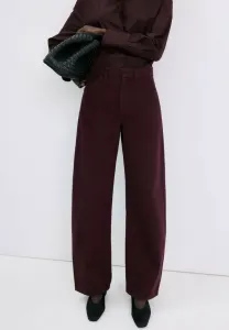 Джинсы прямого кроя Mango, Bordeaux