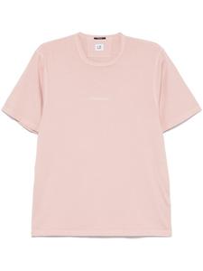 C.P. Company футболка с логотипом, розовый