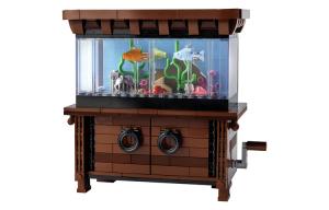 Bricklink Spring Driven Aquarium строительные блоки 874 детали 910015 LEGO