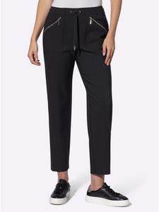 Тканевые брюки Heine, черный