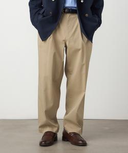 Широкие зауженные брюки из саржевой ткани высокой плотности Comme Ca Ism, цвет Beige