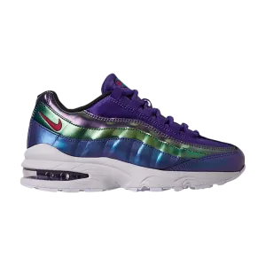 Кроссовки Nike Air Max 95 SE GS 'Metallic Purple', фиолетовый