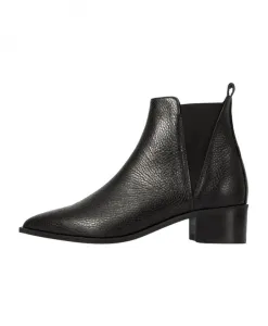 Сапоги на каблуках L37, черный