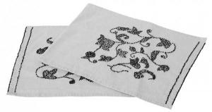 Настольный бегун Sia Deco Viva, 41x1x1 см, белый