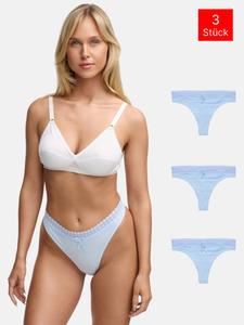 Стринги Tazzio 3er Pack F927, синий