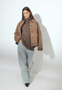 Джемпер NA-KD TURTLENECK, Brown