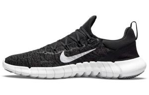Nike Free Run 5.0 черный белый (женские)