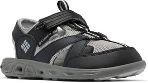 Columbia unisex-child Techsun Wave закрытые сандалии, Black/Steam
