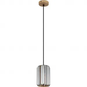 Подвесной светильник RUN E27 1 шт., подвесной светильник, кристаллы, гостиная, столовая Nowa, коричневый