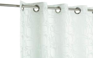 ЙУУП! Штора со скрытой петлей Lines цвет белый размер 130х250см Joop