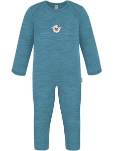 Комбинезон из шерсти мериноса "Waverly" синего цвета Normani Outdoor Sports