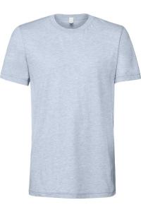 Футболка унисекс BELLA + CANVAS из джерси CVC, цвет heather prism blue