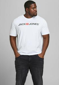 Футболка с принтом CORP LOGO KURZARM PLUS SIZE 2 PACK Jack & Jones, черный