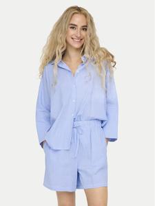 Свободная рубашка Augusta 15347661 Only, синий