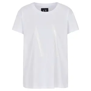 Футболка с коротким рукавом Armani Exchange 8NYTCX_YJG3Z, белый