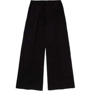 DIESEL Женские повседневные брюки черного цвета