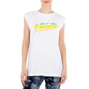 Футболка Etre Cecile Goes Bananas Boyfriend, белый