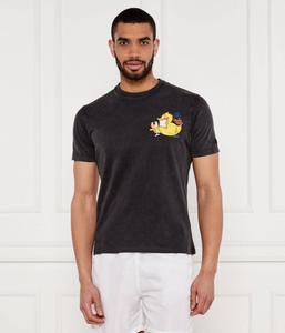 Футболка cpt уточка бумага Regular fit St.Barth, черный