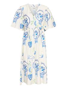 Летнее платье ICHI Lucie, белый