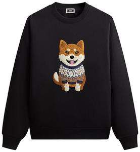 Толстовка Kith Kithmas Shiba Nelson Crewneck Black