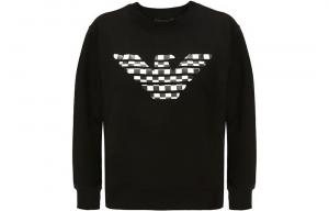 Свитшот женский черный EMPORIO ARMANI