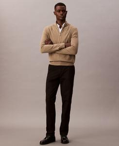 Мужские прямые брюки-чиносы Calvin Klein, Black