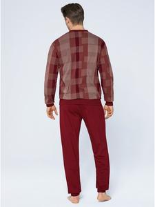 NORMANN Пижама бордового цвета