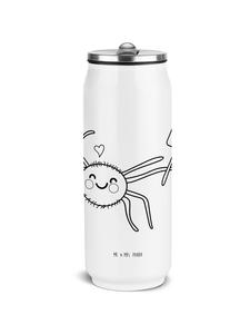 Mr. & Mrs. Panda Бутылка для воды с изображением паука, надпись Agathe Motivation без слогана, белого цвета