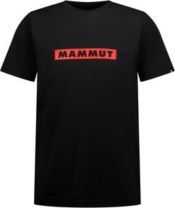 Футболка Mammut PRT2 с логотипом, азиатский крой, мужская, футболка QD с логотипом, AF Men, черная с красным