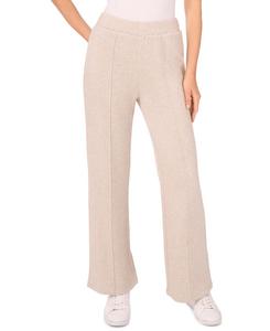 Женские широкие брюки со складками по центру спереди Vince Camuto, Dusty Oatmeal Heather