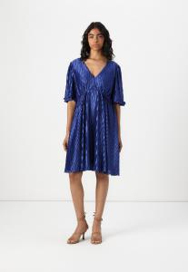 Коктейльное/вечернее платье WAVE DRESS YAS, цвет Deep Ultramarine