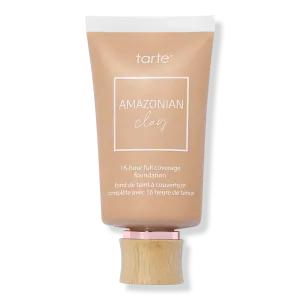 Тональный крем с амазонской глиной, обеспечивающий 16-часовое покрытие. Tarte, 44G Tan Golden (tan skin with very warm, golden or olive undertones)