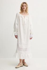 Льняное платье The Sleeper, бежевый