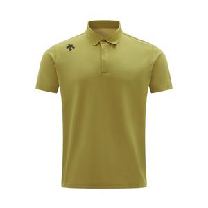 Тренировочная футболка Polo мужская DESCENTE, золото