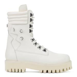 Who Decides War Сапоги цвета слоновой кости