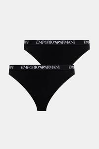 2 пары стрингов Emporio Armani Underwear, черный