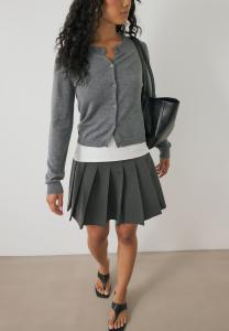 Юбка NA-KD A-line skirt, Grey