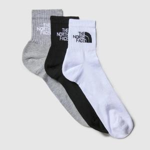 The North Face унисекс мультиспортовые носки Cush Quarter, Black Assorted