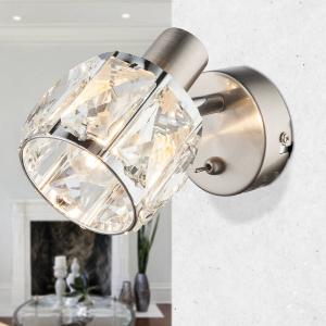 Настенный светильник Globo Lighting Kris, хрустальное стекло / железо - 1 лампа