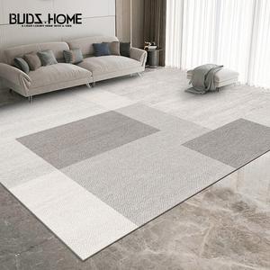 Budis Ковер 200х300 см для гостиной/спальни, на всю площадь, толстый, не скользит, в современном скандинавском стиле