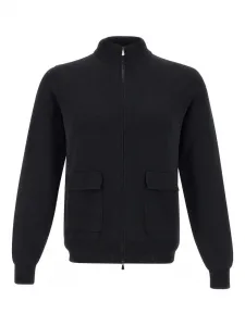 Кардиган на молнии Filippo De Laurentiis, черный
