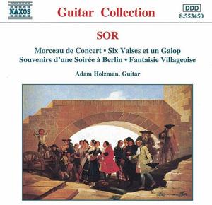 CD диск Sor / Holzman: Guitar Music
