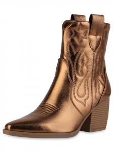 Ботильоны VAN HILL Cowboy Boots Ava, бронзовый