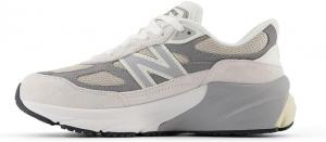 Детские кроссовки New Balance 990 V6 на шнуровке, белый