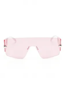 Солнцезащитные очки-маска Alexander Mcqueen, розовый