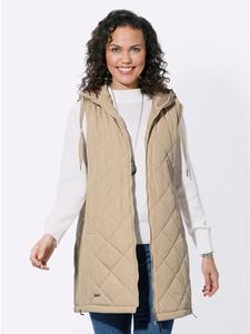 WITT WEIDEN Стеганый жилет бежевого цвета