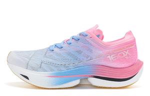 XTEP Женские беговые кроссовки Racing 160X 5.0 низкие флуоресцентный вишневый розовый/лунный синий, цвет Fluorescent Cherry Pink/Moon Blue