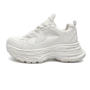 Износостойкие кроссовки для увеличения роста, низкие, массивные, женские ABIDJAN, White