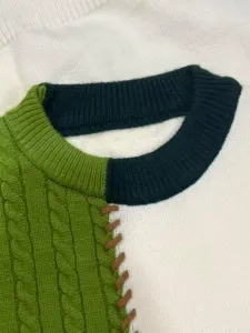 Классический кардиган с кабельной вязкой, серый, хлопковый микс, на пуговицах, V-образный вырез Jolaryfliche